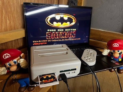 Batman PC Engine HuCard Sunsoft Japan Complete Case Manual Tested