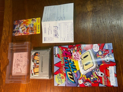 SUPER BOMBER MAN 4 - SUPER FAMICOM - HUDSON - 100% CIB - 10/10
