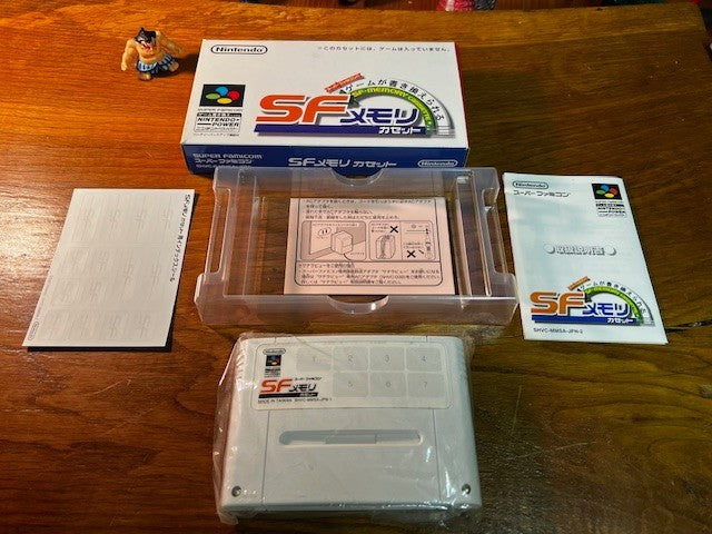 SF Memory Cassette – Nintendo Power – Mario Collection / Super Family Tennis