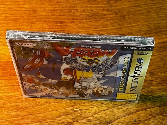 STEAM GEAR MASH - SEGA SATURN - TAKARA - FACTORY SEALED