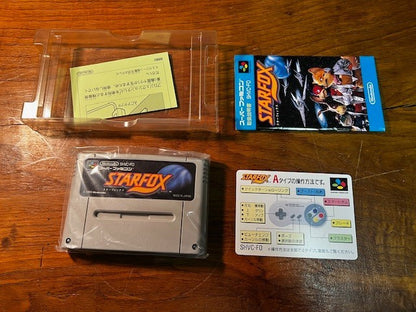 Star Fox – Super Famicom – Nintendo – CIB Excellent