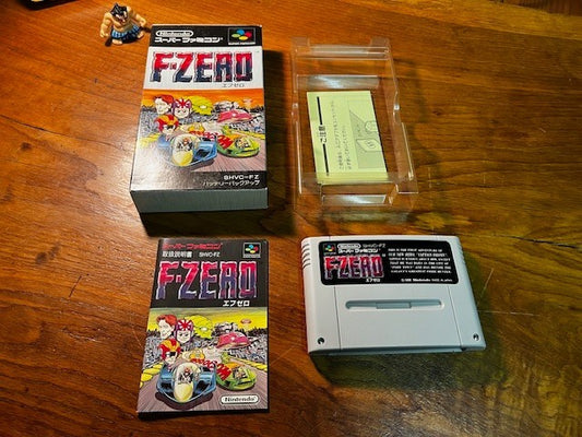 F-ZERO - SUPER FAMICOM - NINTENDO - CIB - EXCELLENT