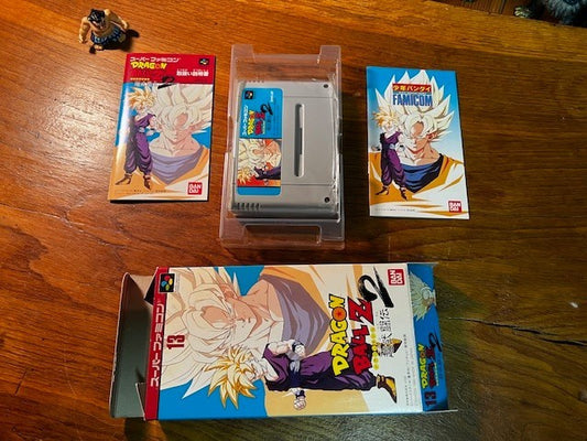DRAGON BALL Z 2 - SUPER FAMICOM - BANDAI - CIB - EXCELLENT