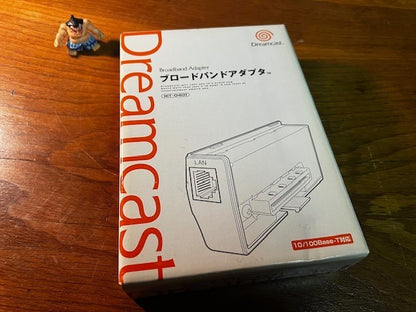 DREAMCAST BROADBAND ADAPTER - HIT-0401 - CIB - DREAM PASSPORT 3 & 1 - EXCELLENT