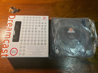 DREAMCAST OFFICIAL CRYSTAL CASE - GMS 002 - NEW / UNUSED - RARE