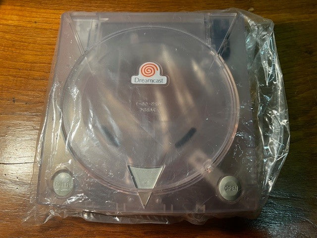 DREAMCAST OFFICIAL CRYSTAL CASE - GMS 002 - NEW / UNUSED - RARE