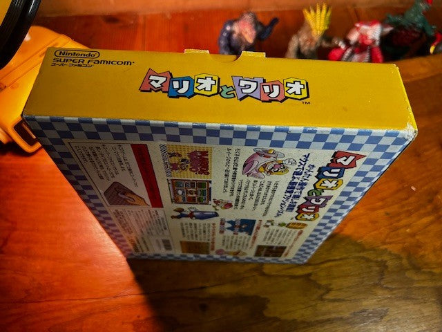 Mario & Wario Mouse Set – Super Famicom – CIB – Nintendo