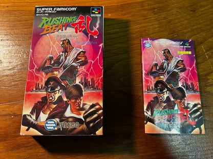 Rushing Beat Ran – Super Famicom – CIB – Jaleco – Excellent