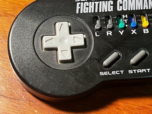 Hori Fighting Commander – Black & Gold – Super Famicom