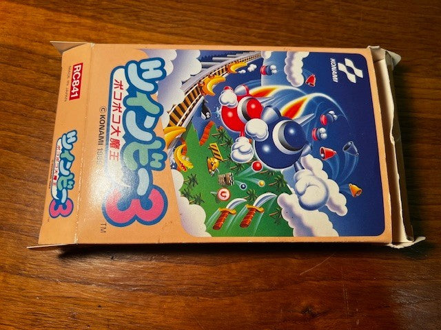 TwinBee 3 – Famicom – CIB – Konami – Excellent