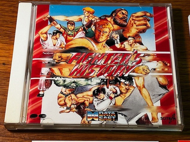 Fighter’s History Original Soundtrack CD – PCCB-00123 – G.S.M. 1500 Series – Exc