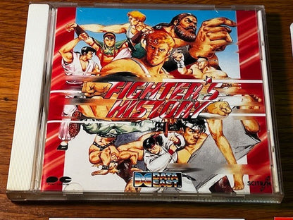 Fighter’s History Original Soundtrack CD – PCCB-00123 – G.S.M. 1500 Series – Exc