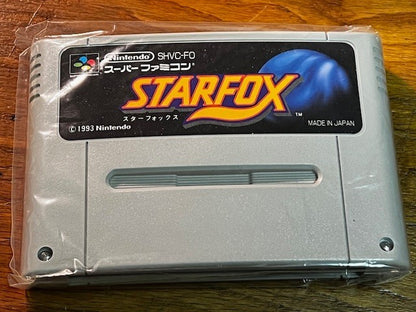 STARFOX - SFC - NINTENDO - 100% CIB - EXCELLENT