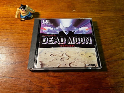 Dead Moon PC Engine HuCard CIB Case Manual Very Good Japan Tested