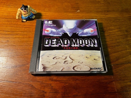 Dead Moon PC Engine HuCard CIB Case Manual Very Good Japan Tested