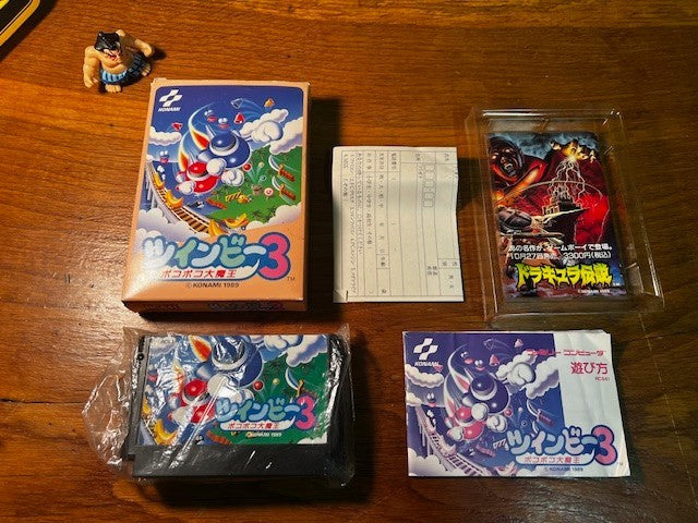 TwinBee 3 – Famicom – CIB – Konami – Excellent