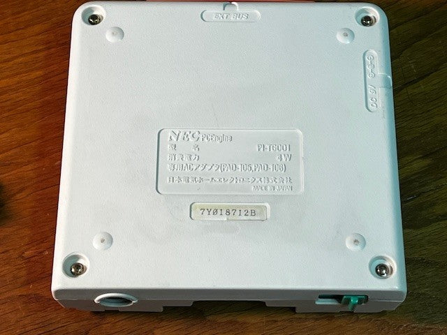 PC Engine Console – Original White Model – Unit Only – Tested (02)