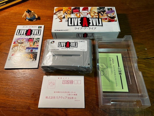 LIVE A LIVE - SFC - SQUARESOFT - CIB - VERY GOOD