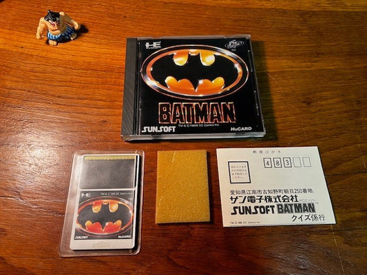 BATMAN - PC ENGINE - SUNSOFT - 100% CIB - VG