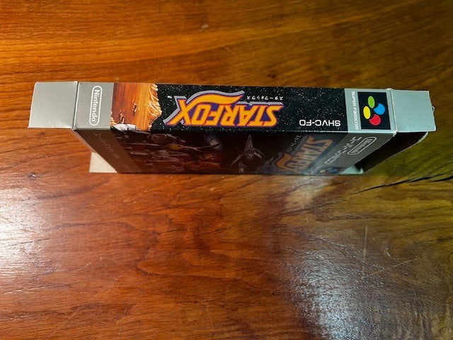 STARFOX - SFC - NINTENDO - 100% CIB - VG