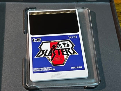 AERO BLASTERS - PC ENGINE - HUDSON SOFT - EXCELLENT