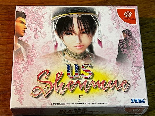 US Shenmue Dreamcast Japan Complete — Rare English Dub w/ JP Subs — Excellent
