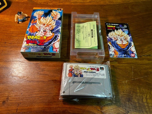 Dragon Ball Z Hyper Dimension Super Famicom SFC Box Manual Tested Japan