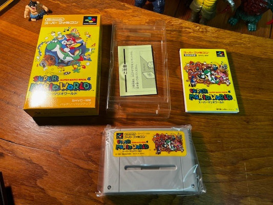 SUPER MARIO WORLD - SFC - NINTENDO - EXCELLENT