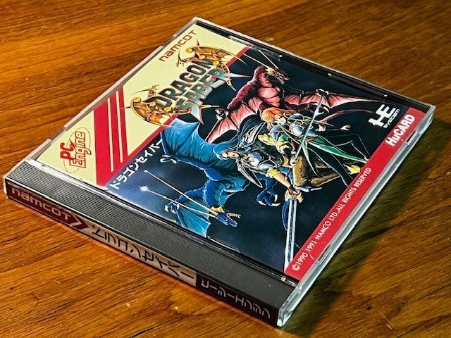 DRAGON SABER - PC ENGINE - NAMCOT - VERY GOOD