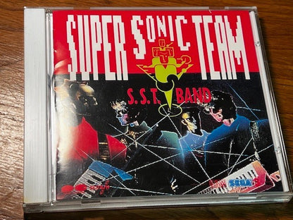 SUPER SONIC TEAM – G.S.M. SEGA 3 Game Music CD – S.S.T. Band – Pony Canyon – Exc