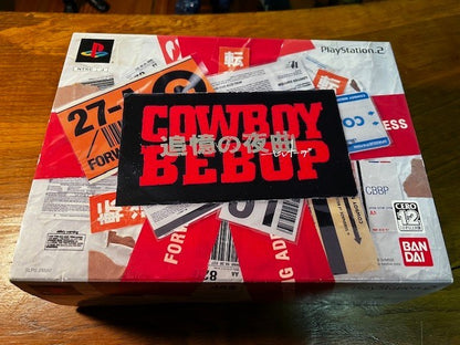 PS2 Cowboy Bebop Tsuioku no Serenade LE Box CIB NTSC-J w/ OST, Art Book, T-Shirt