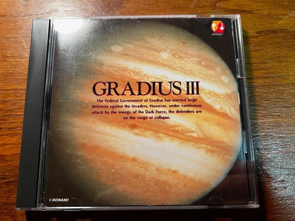 Konami Gradius III Original Soundtrack CD Japan Game Music OST Complete Box