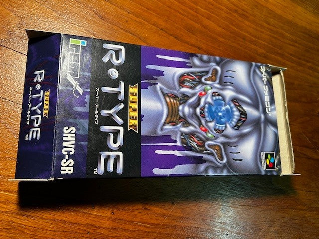 SUPER R-TYPE - IREM - SUPER FAMICOM - 100% COMPLETE - VERY GOOD
