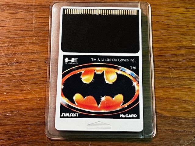 BATMAN - PC ENGINE - SUNSOFT - 100% CIB - VG