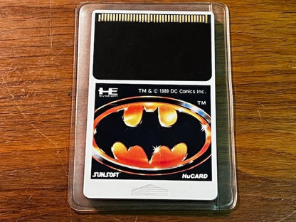 BATMAN - PC ENGINE - SUNSOFT - 100% CIB - VG