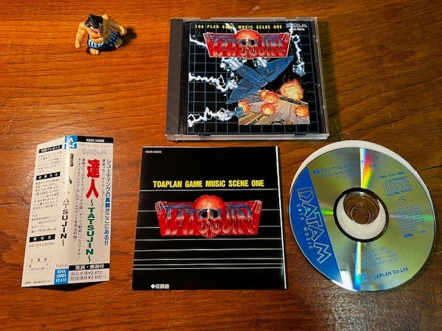 TATSUJIN - TOAPLAN GAME MUSIC SCENE ONE - RETRO GAME CD SOUNDTRACK - CIB