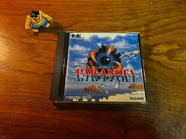 PARANOIA - PC ENGINE - HuCARD - NAXAT SOFT - EXCELLENT