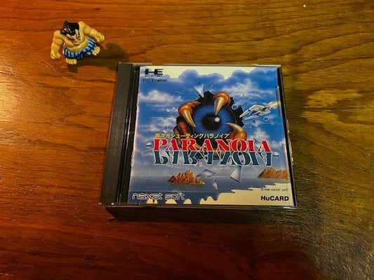 PARANOIA - PC ENGINE - HuCARD - NAXAT SOFT - EXCELLENT