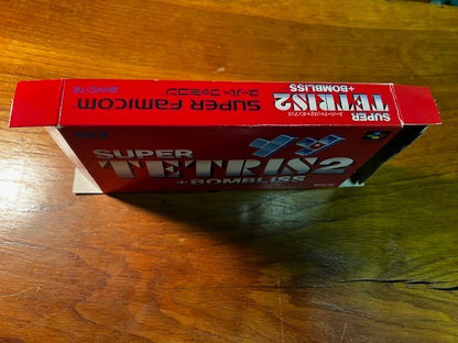 SUPER TETRIS 2 + BOMBLISS - SFC - BULLET PROOF SOFTWARE