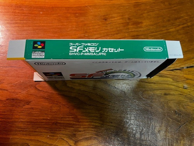 SF Memory Cassette – Nintendo Power – Mario Collection / Super Family Tennis