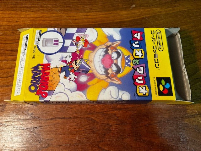 Mario & Wario – CIB – Super Famicom – Nintendo – Excellent