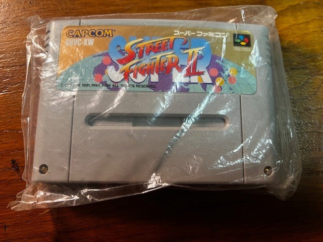 Super Street Fighter II New Challengers SFC CIB Tested Capcom Japan Excellent