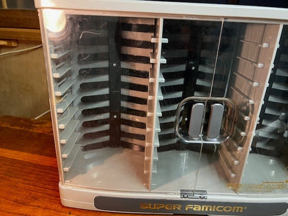 Super Famicom Super Mario World Cartridge Storage Cabinet 30 Slot – Nintendo