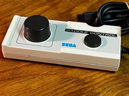 BMX Trial: Alex Kidd Mark III Paddle Controller Set CIB JP Sega – Cart/Manual/Bo
