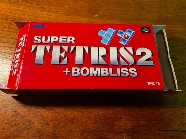 SUPER TETRIS 2 + BOMBLISS - SFC - BULLET PROOF SOFTWARE