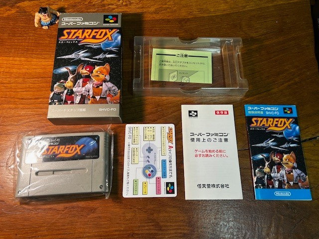 STARFOX - SFC - NINTENDO - 100% CIB - VG