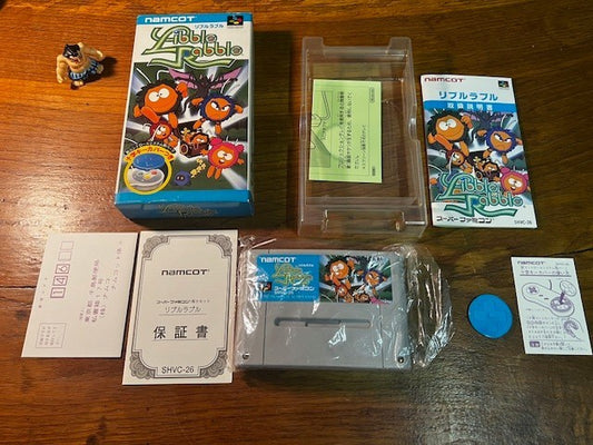 Libble Rabble – Super Famicom – CIB – Namcot – Very Good