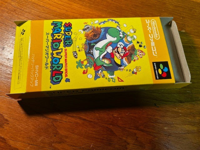 SUPER MARIO WORLD - SFC - NINTENDO - EXCELLENT
