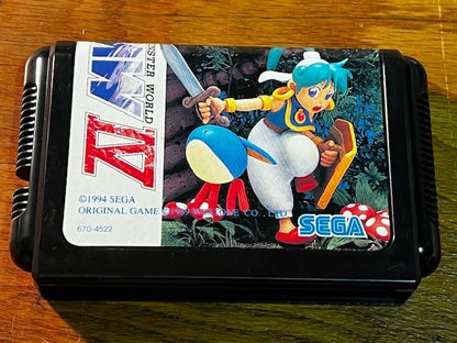 MONSTER WORLD IV – MEGA DRIVE – CIB – PROTECTIVE COVER – EXCELLENT