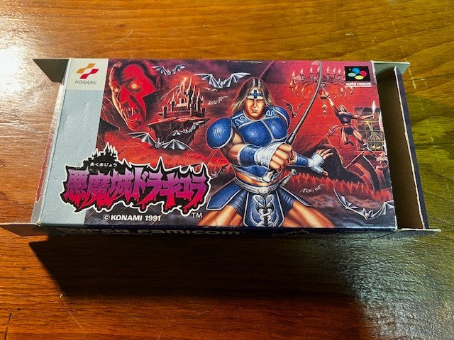 Akumajou Dracula – Super Famicom – CIB – Konami